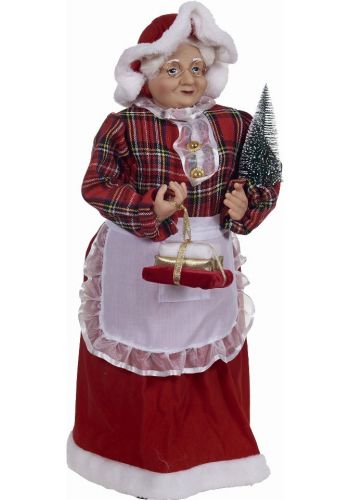 Χριστουγεννιάτικο Διακοσμητικό Αγ. Βασιλίνα με Δώρα (30cm)