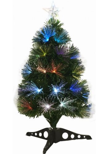 Χριστουγεννιάτικο Επιτραπέζιο Δέντρο με Πολύχρωμα LED Φωτάκια (120cm)