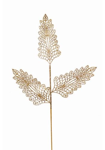 Χριστουγεννιάτικο Διακοσμητικό Κλαδί Χρυσό (89cm)