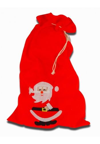 ΧριστουγεννιάτικοςΣάκος Άγιου Βασίλη Κόκκινος (100cm)