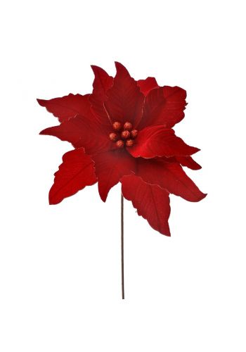 Χριστουγεννιάτικο Λουλούδι Κόκκινο Αλεξανδρινό (60cm)