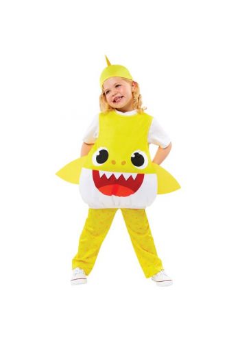 Αποκριάτικη Στολή Baby Shark Yellow Baby