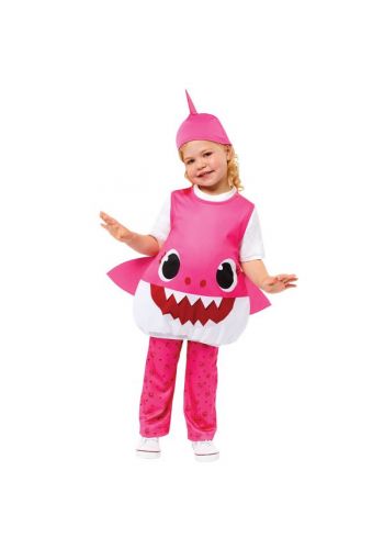 Αποκριάτικη Στολή Baby Shark Pink Mummy