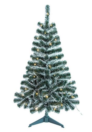 Χριστουγεννιάτικο Φωτιζόμενο Δέντρο ARIZONA ICE Χιονισμένο με 50 LED (1,2m)