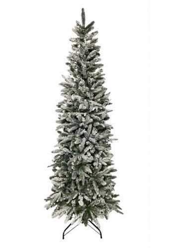 Χριστουγεννιάτικο Στενό Χιονισμένο Δέντρο NORWAY FIR (2,1m)