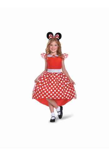 Αποκριάτικη Στολή Disney Red Minnie Classic