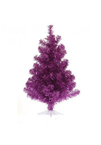Χριστουγεννιάτικο Επιτραπέζιο Δέντρο Μωβ (60cm)