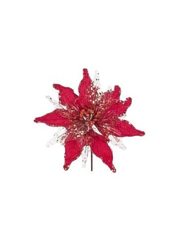 Χριστουγεννιάτικο Λουλούδι Κόκκινο (20cm)