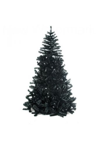 Χριστουγεννιάτικο Δέντρο Μαύρο (1,8m)