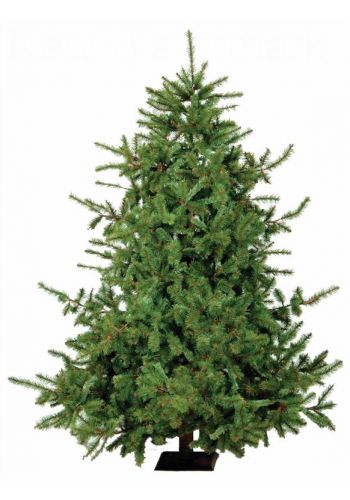 Χριστουγεννιάτικο Παραδοσιακό Δέντρο LN με Ξύλινο Κορμό (2,1m)