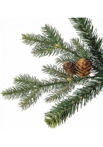 Χριστουγεννιάτικο Παραδοσιακό Δέντρο MRC-PVC με Κουκουνάρια (2,3m)