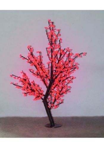 Χριστουγεννιάτικο Φωτιζόμενο Δέντρο, με Κόκκινο LED (1,4m)