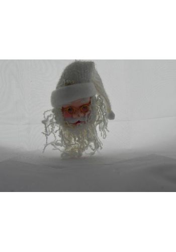 Χριστουγεννιάτικο Πλαστικό Στολίδι Άγιος Βασίλης Πολύχρωμο 12cm