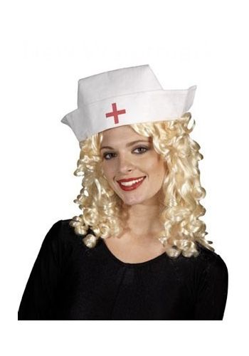Αποκριάτικο Αξεσουάρ Καπέλο Νοσοκόμας