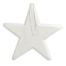 Χριστουγεννιάτικο Κρεμαστό Διακοσμητικό Λευκό Αστέρι Οροφής (25cm)