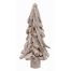 Χριστουγεννιάτικο Ξύλινο Διακοσμητικό Δεντράκι με Κομμάτια Ξύλου Καφέ (29cm)