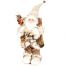 Χριστουγεννιάτικος Διακοσμητικός Πλαστικός Άγιος Βασίλης, με Σάκο και Κλαδάκια (30cm) - 1 Τεμάχιο