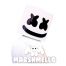 Αποκριάτικο Αξεσουάρ Μάσκα Marshmello