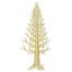 Χριστουγεννιάτικο Φωτιζόμενο Δέντρο CRYSTAL GOLD με 640 Flash LED (2,4m)