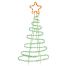 Χριστουγεννιάτικο Δέντρο με 5m Πολύχρωμο Φωτοσωλήνα LED (112cm)