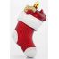 Χριστουγεννιάτικη Κάλτσα Κόκκινη (11cm)