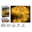 100 Λευκά Θερμά Φωτάκια LED Copper Μπαταρίας, Εξωτερικού Χώρου, με 8 Προγράμματα και Χρονοδιακόπτη (1m)