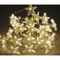40 Λευκά Ψυχρά Φωτάκια LED Copper Αστεράκια με Μπαταρία (2m)