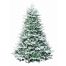 Χριστουγεννιάτικο Χιονισμένο Δέντρο FLOCKED PLASTIC (2,1m)