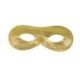 Αποκριάτικο Αξεσουάρ Μάσκα Ματιών Ντόμινο (Χρυσό)