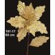 Χριστουγεννιάτικο Λουλούδι Χρυσό (60cm)