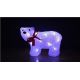 Χριστουγεννιάτικη Φωτιζόμενη Ακρυλική Αρκούδα με 24 LED