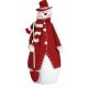 Χριστουγεννιάτικος Λούτρινος Χιονάνθρωπος - (52cm)