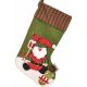Χριστουγεννιάτικη Διακοσμητική Κάλτσα Άγιος Βασίλης - 55 cm