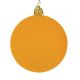 Χριστουγεννιάτικη Μπάλα Πορτοκαλί - Νέον (8cm)