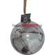 Χριστουγεννιάτικη Γυάλινη Μπάλα Στολισμένη με Κλαδί - 9 εκατοστά