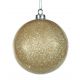 Χριστουγεννιάτικη Μπάλα Χρυσή Περλέ (8cm)