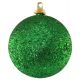 Χριστουγεννιάτικη Μπάλα Δέντρου Πράσινη - 10 εκ.
