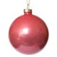 Χριστουγεννιάτικη Γυάλινη Μπάλα, Ροζ (8cm)