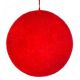 Χριστουγεννιάτικη Μπάλα Κόκκινη, 8cm