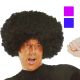 Αποκριάτικο Αξεσουάρ Περούκα Afro (2 Χρώματα)