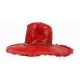 Αποκριάτικο Αξεσουάρ Κόκκινο Καπέλο με Αλυσίδα