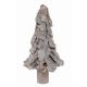 Χριστουγεννιάτικο Ξύλινο Διακοσμητικό Δεντράκι με Κομμάτια Ξύλου Καφέ (44cm)