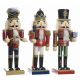 Χριστουγεννιάτικοι Διακοσμητικοί Ξύλινοι Στρατιώτες - 3 Σχέδια (25cm)