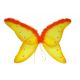 Αποκριάτικο Αξεσουάρ Φτερά Πεταλούδας (Κίτρινο-Πορτοκαλί)
