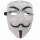 Αποκριάτικο Αξεσουάρ Διάφανη Πλαστική Μάσκα Anonymous