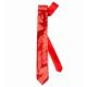 Αποκριάτικο Αξεσουάρ Κόκκινη Γραβάτα με Πούλιες