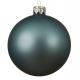 Χριστουγεννιάτικη Μπάλα Γυάλινη Μπλε Ματ (8cm)