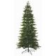 Χριστουγεννιάτικο Στενό Δέντρο SLIM PVC με Κουκουνάρια (2,4m)
