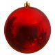 Χριστουγεννιάτικη Μπάλα Οροφής ΚόκκινηΓυαλιστερή (20cm)