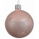 Χριστουγεννιάτικη Μπάλα Οροφής Γυάλινη Ροζ Γυαλιστερή (15cm)